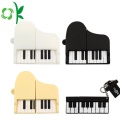 Söt Piano Shape Silikon USB Stoft Cover Case