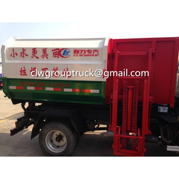 Dongfeng 153 14CBM Hydraulic Lifter Garbage Truck