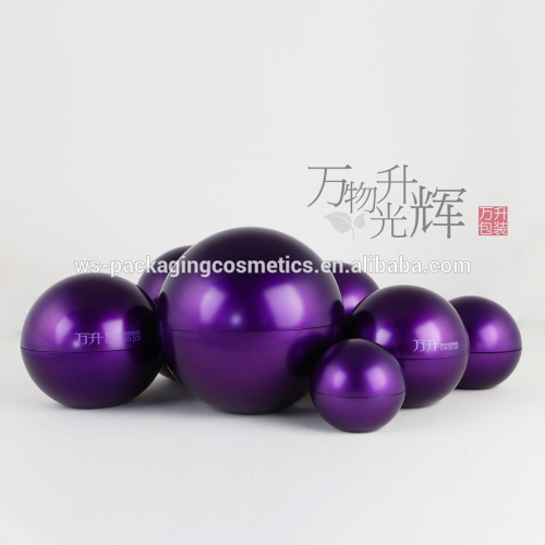 Purple Acrylic 5g, 15g, 30g,50g, 100g Egg Containers