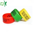 Wonderful Color Silicone Finger Ring Printed Wedding Rings