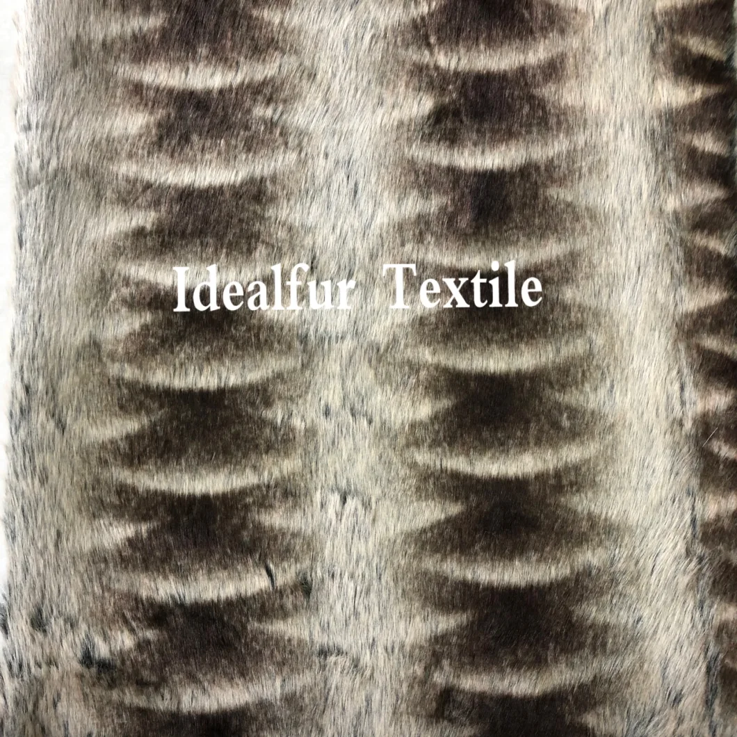 100% Polyester Printing Short Pile Artificial Fur