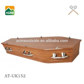 AT-UK152 good quality american cheap casket coffin enterprise factory