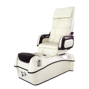 Pedicure chair with footrest
