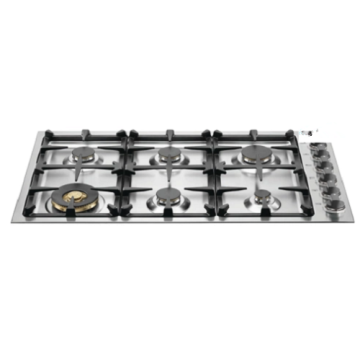 Master -Serie SS Cooktop 6 Brenner