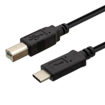 USB C to USB B Printer Cable