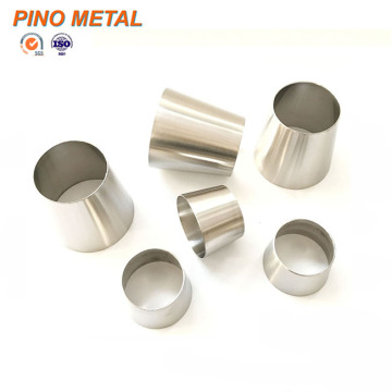4 Inch Stainless Steel Adapter/Reducer Cones with Brush Finish