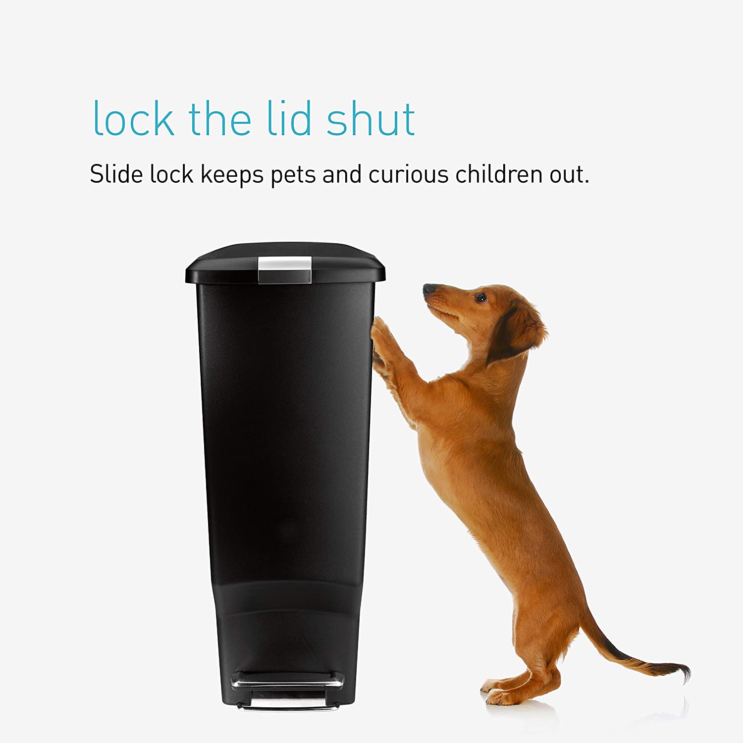 Les Vagues 40L trash can stainless steel 10.6 gallon trash cans touchless garbage can bins for kitchen, intelligent trash bins