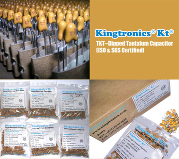 TKT Series Dipped Tantalum Capacitors