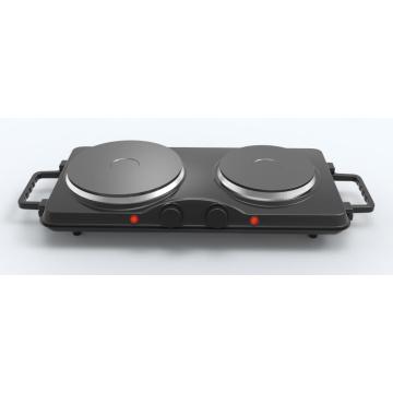 GS Conform 2,500W Twin Cast-Stiron Heating Plate