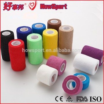 CE FDA ISO Approved Flexible Bandage Cohesive Vet Tape