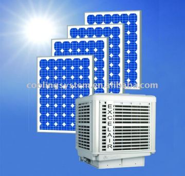Solar Evaporative Air Cooler