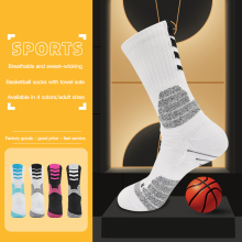 Custom Logo Basketball Socks for Men - Sports Crew Socks