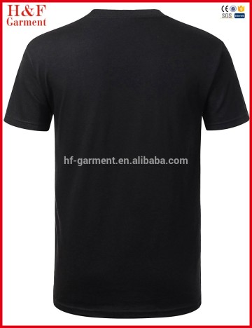 100% polyester blank t-shirt pocket t shirt wholesale t shirt with pocket