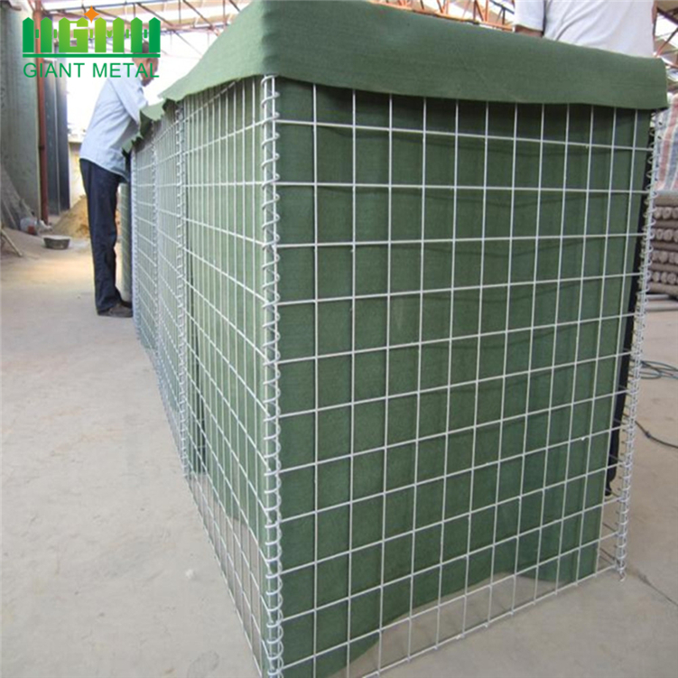 7x5x5 border blast hesco barrier for military protection