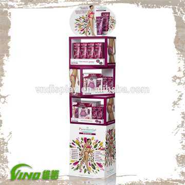 Retail Store Display Rack , Advertising Display Stand , Skincare Display Rack