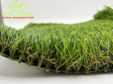 Garden Chinese Decorative Artificial Grass Turf 25mm