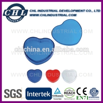 Heart shape pill container for promotion