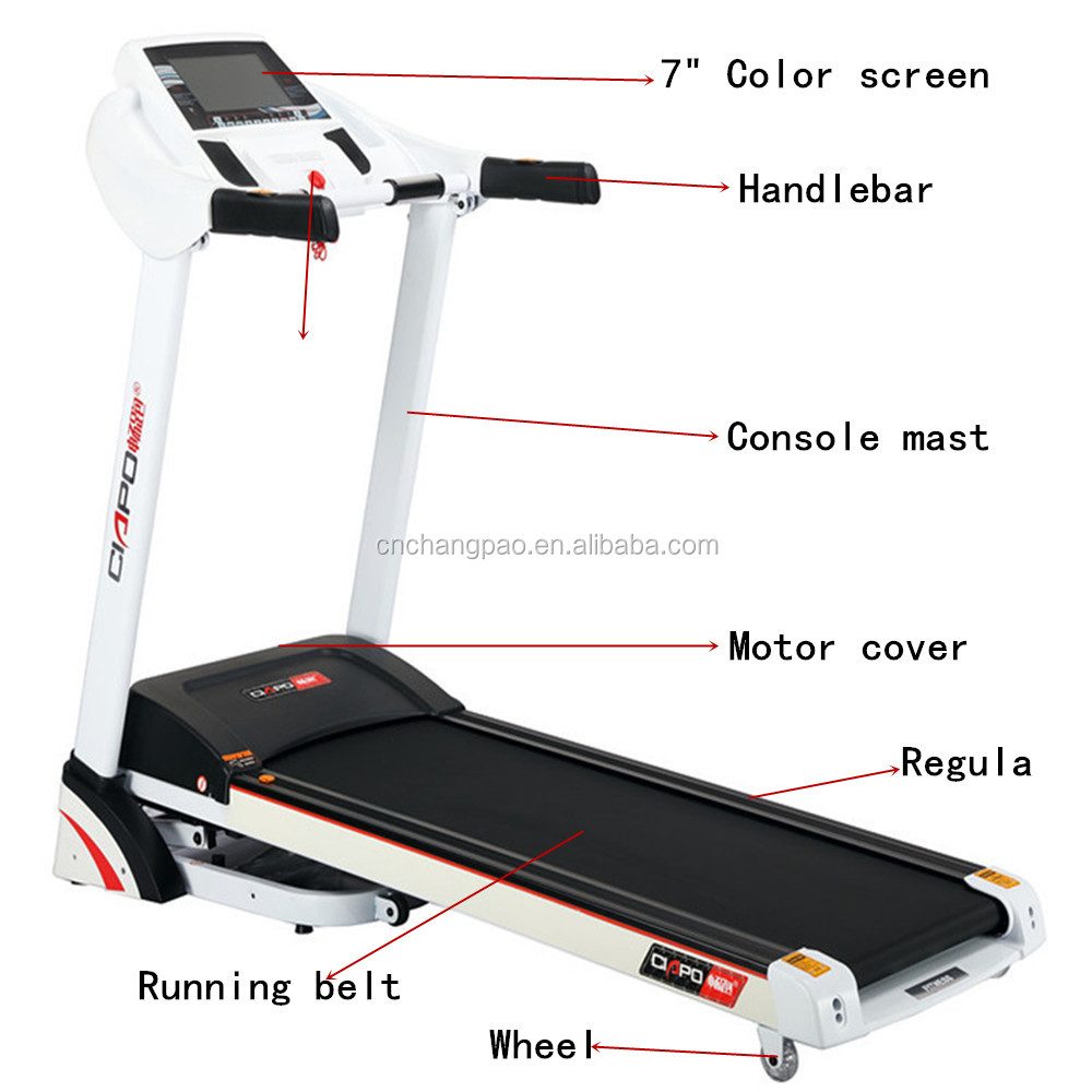 CP-A7 with wifi High quality home use gym equipment motorized treadmill