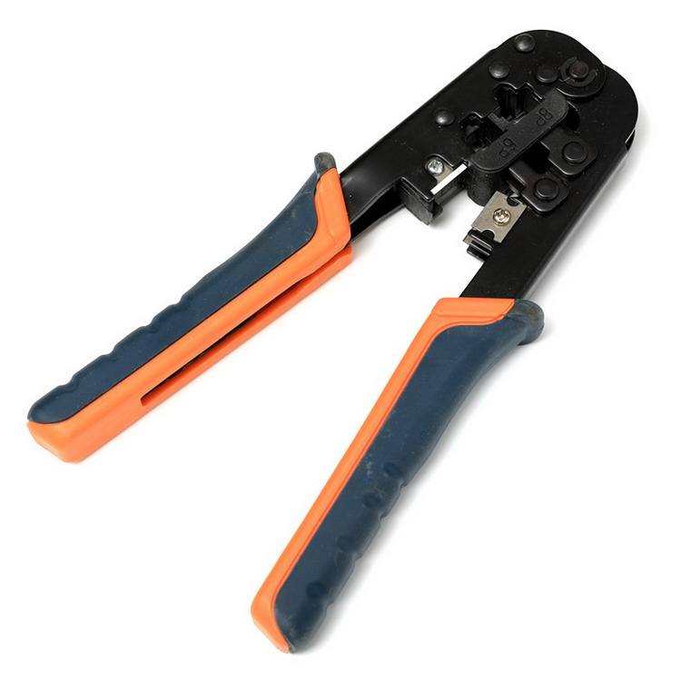 Cutter-Stripper-Crimp Erethet Crimping Tool Price dalam satu RJ45 Crimping Tool (T5068)