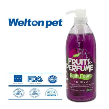 Fruits Perfume Bath Foam * pitaya, anti-mites skin care pet shampoo