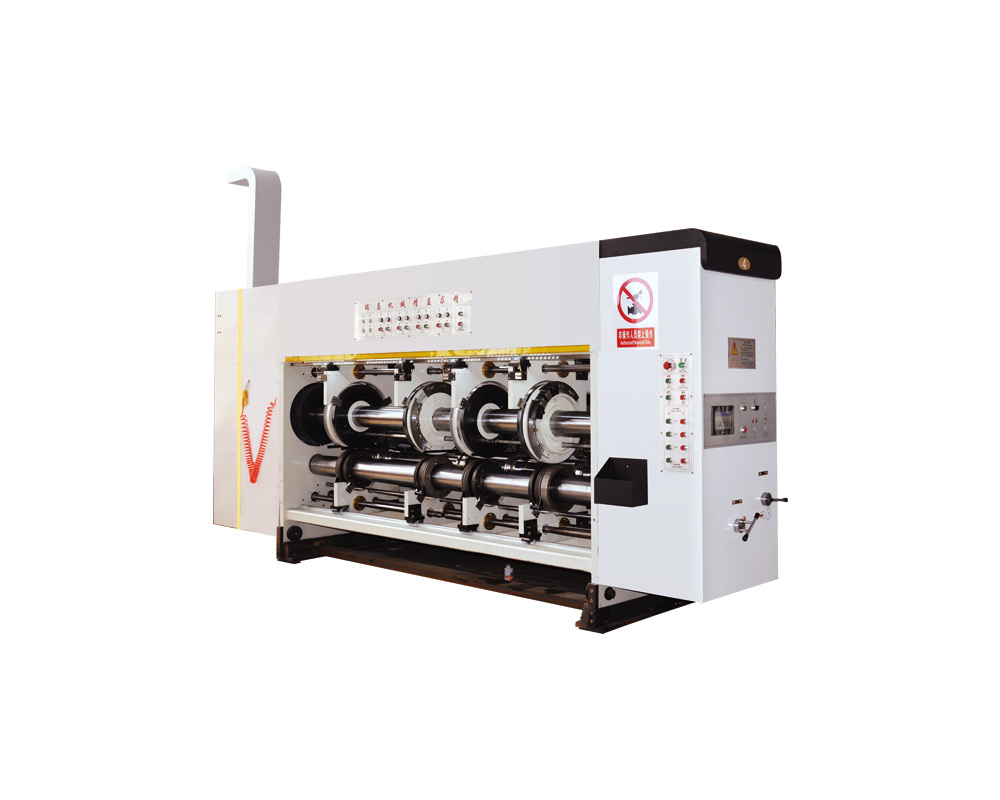 Carton machinery manufacturer automatic 4colors printing slotting machine