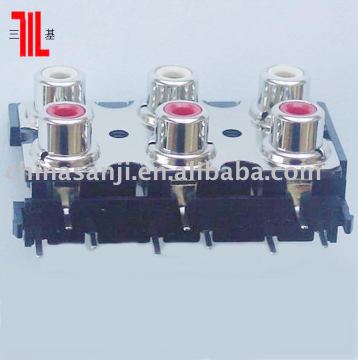 RCA jack, Audio Video Jack,AV Pin Jack