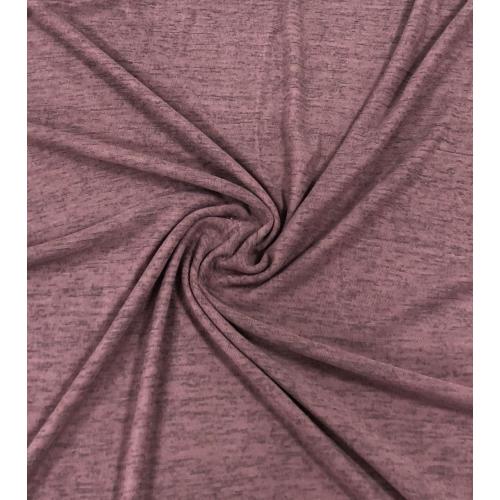 100% Polyester Imitation Linen Dyed Knit Jersey Fabric