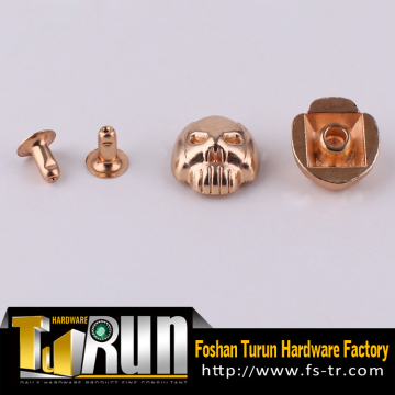 Hot selling skull rivets for handbags