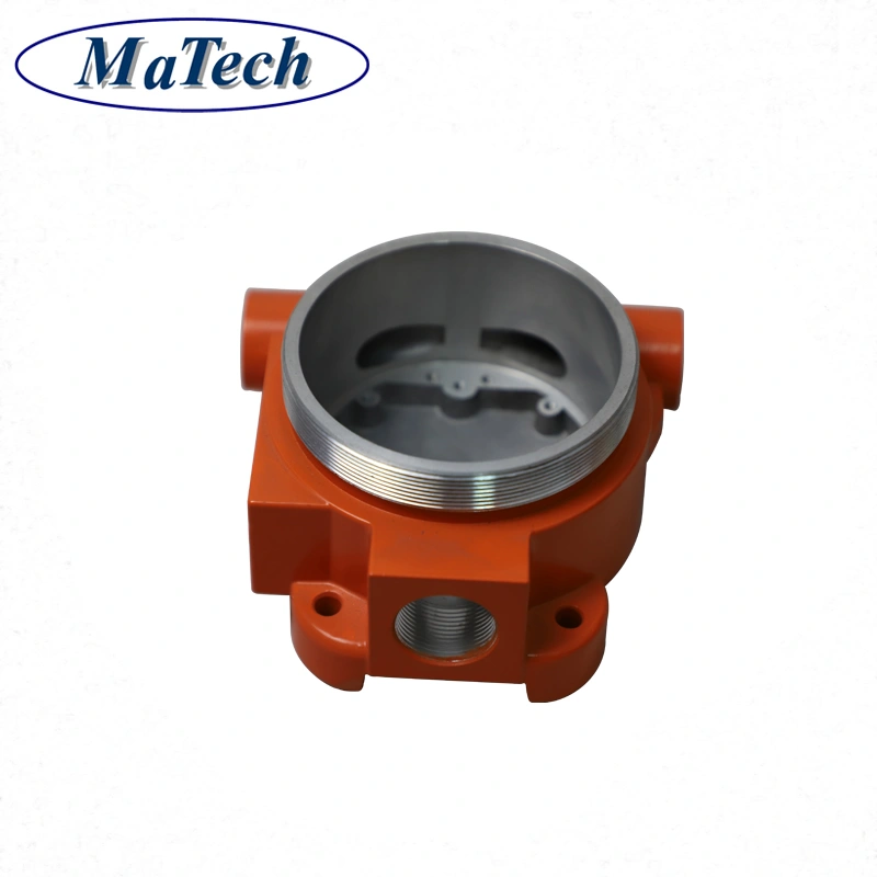 Custom Machining Die Casting ADC12 A380 Aluminium Valve Body