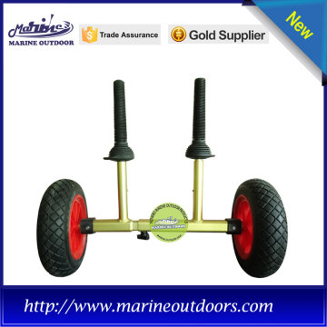 Adjustable kayak sit on top with rubber pad,sit on top canoe kayak trolley