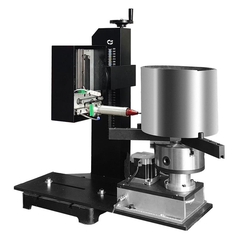 Máquina de marcação rotativa de flange de mesa
