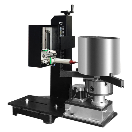 Máquina de marcação rotativa de flange de mesa