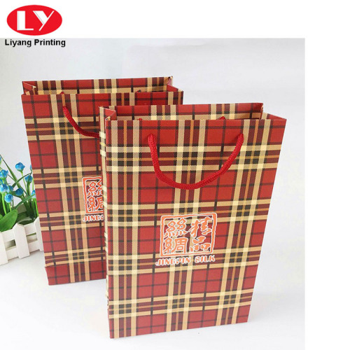 CMYK Color Offset Printing Carrier Shopping Bag Shopping