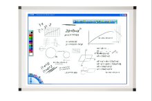 Fast Response Electromagnetic Interactive Whiteboard With Software In Education