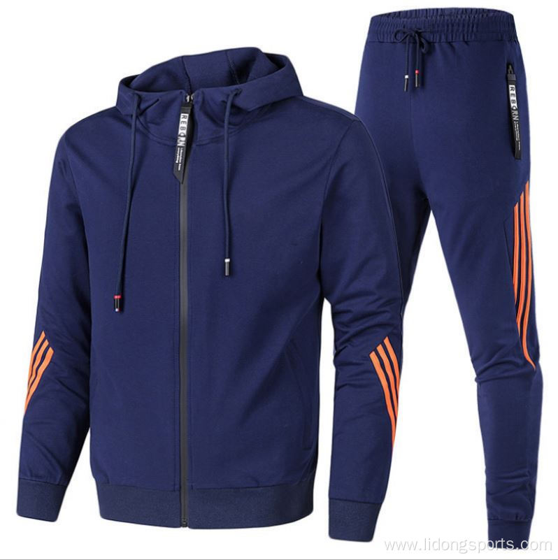 Custom mens cotton hoodie jogging moring running wear