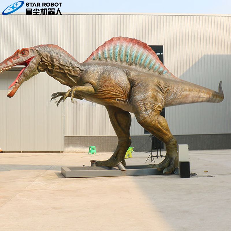 Dinosaurus Animatronik Realistis Spinosaurus realistic animatronic dinosaur spinosaurus