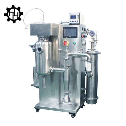 Organic solvent Closed low temperature spray dryer