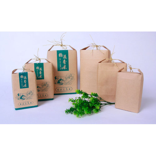 Stand Up Plastic Wheat Flour Packaging Bags