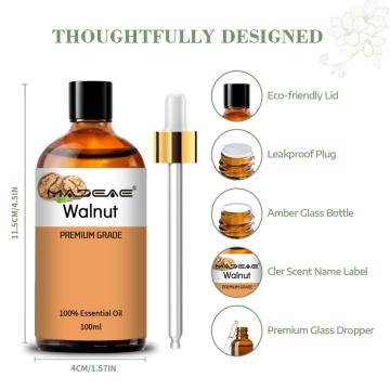 100% Pure & Natural Walnut Oil, Walnuts Oil for Massage, Walnut Oil Bulk
