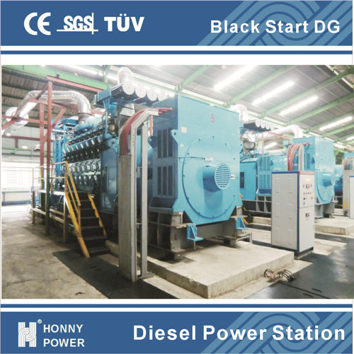 Generator Sets Parallel 120mw Diesel Power Plant