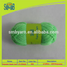 2016 China wholesale new product solid classic polyester wool yarn stock-lot