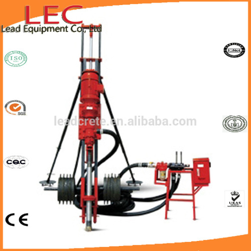 Durable and portable borehole DTH drilling machinery