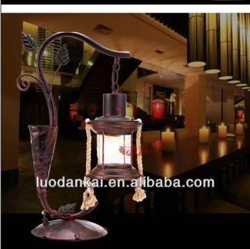 Lantern coffee bar hall table lamp light