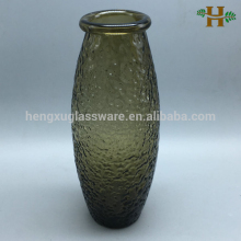 turned finish pits glass vases