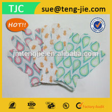 Fashion LOGO Printed Nylon Massage Shower glove