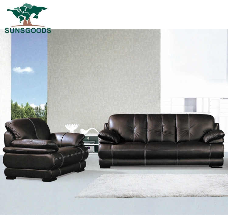 Low Price Genuine Leather Sofa America Modern Sofa Set
