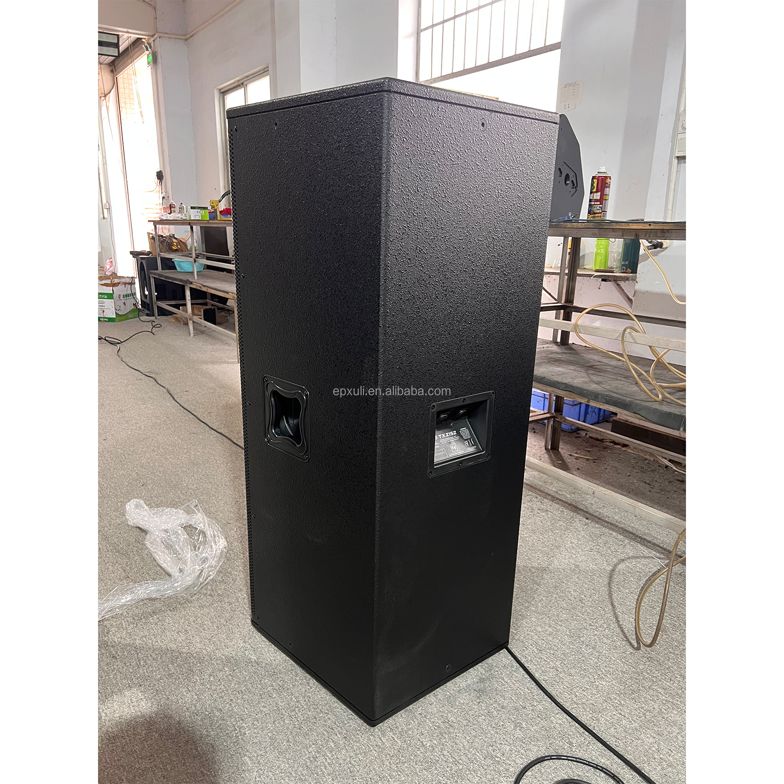 TX2152 Factory Sales Pa System OEM Passive Dual 15 Inch 900W Professional Speaker for Conference Party Karaoke Club Bar
