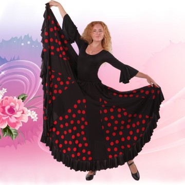 New style fancy flamenco spanish dance dress costumes wholesalers in high quality