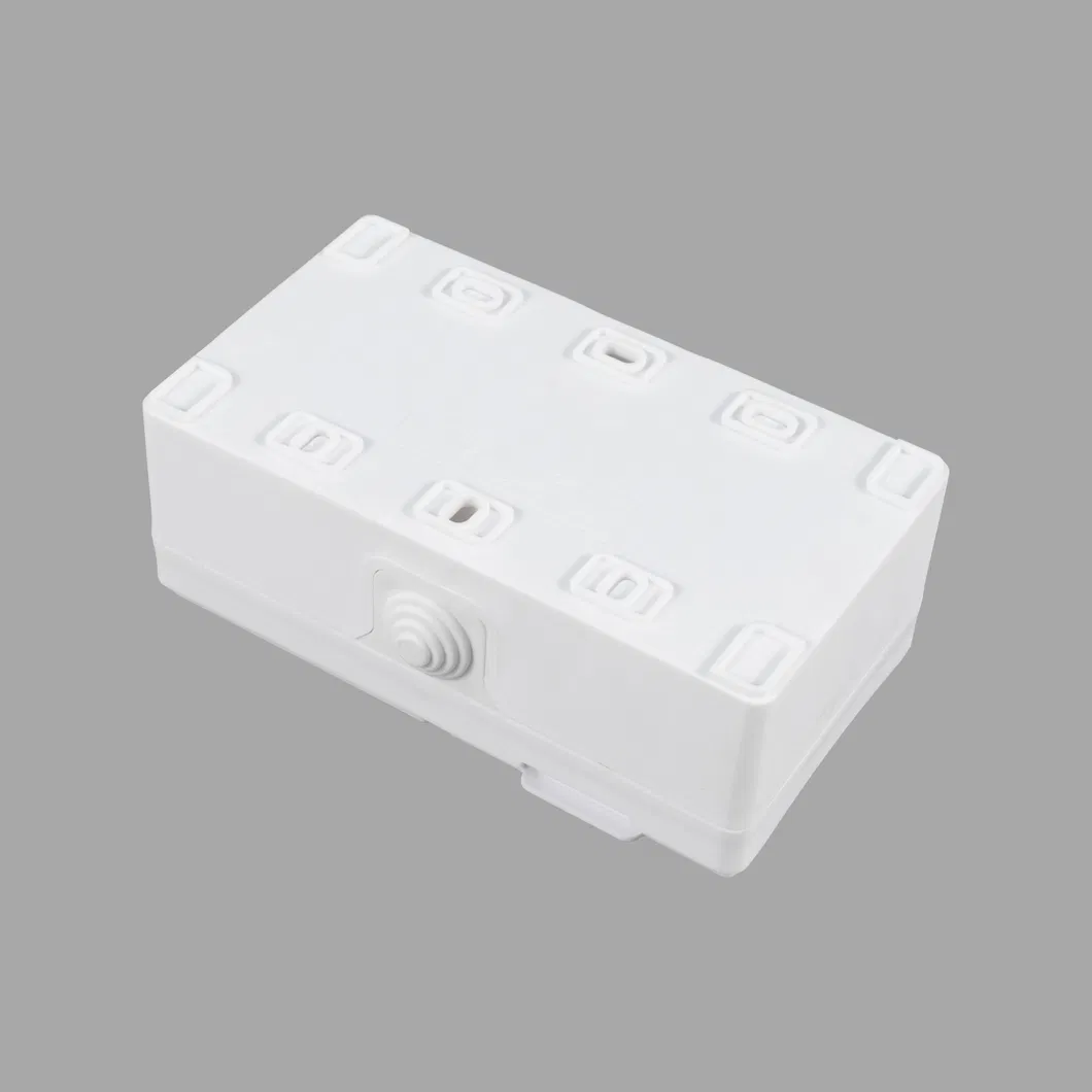 Single-Gang Socket with Grounding for Outdoor Installation 16A IP54