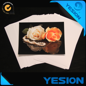 2015 YESION waterproof double sided inkjet matte photo paper double sided calendar photo paper